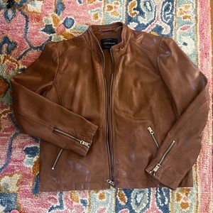 Beautiful Lucky Brand 💯% leather jacket